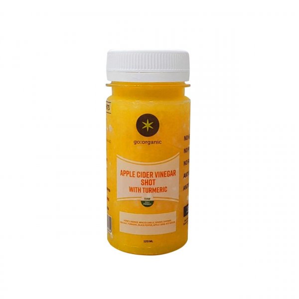 Apple Cider Vinegar Shot with Turmeric