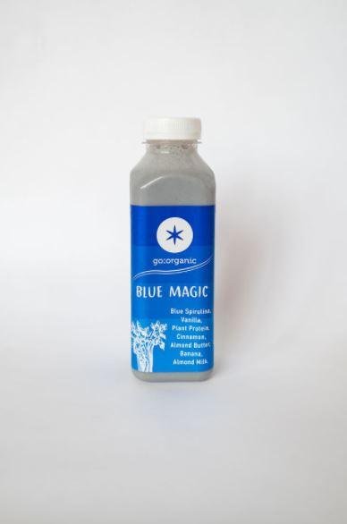 High Protein Blue Magik Protein Smoothie