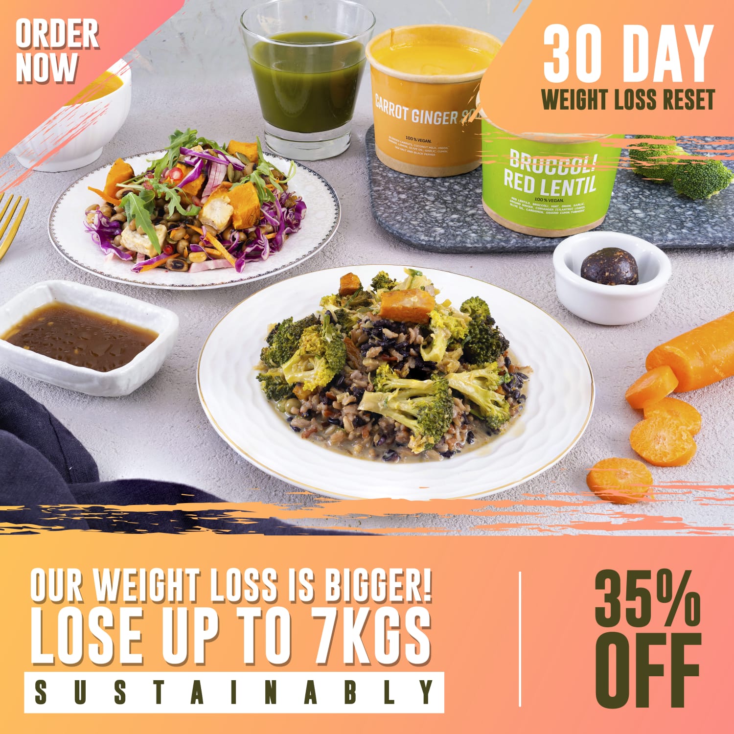Clinical 7KG Weightloss & Gut Protocol- Mila Konsia Method. Meal.7 Phases.