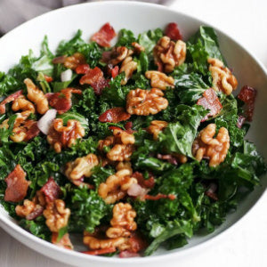 Superfood Kale and Walnut Salad