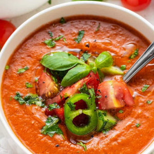 Tomato Gazpacho soup