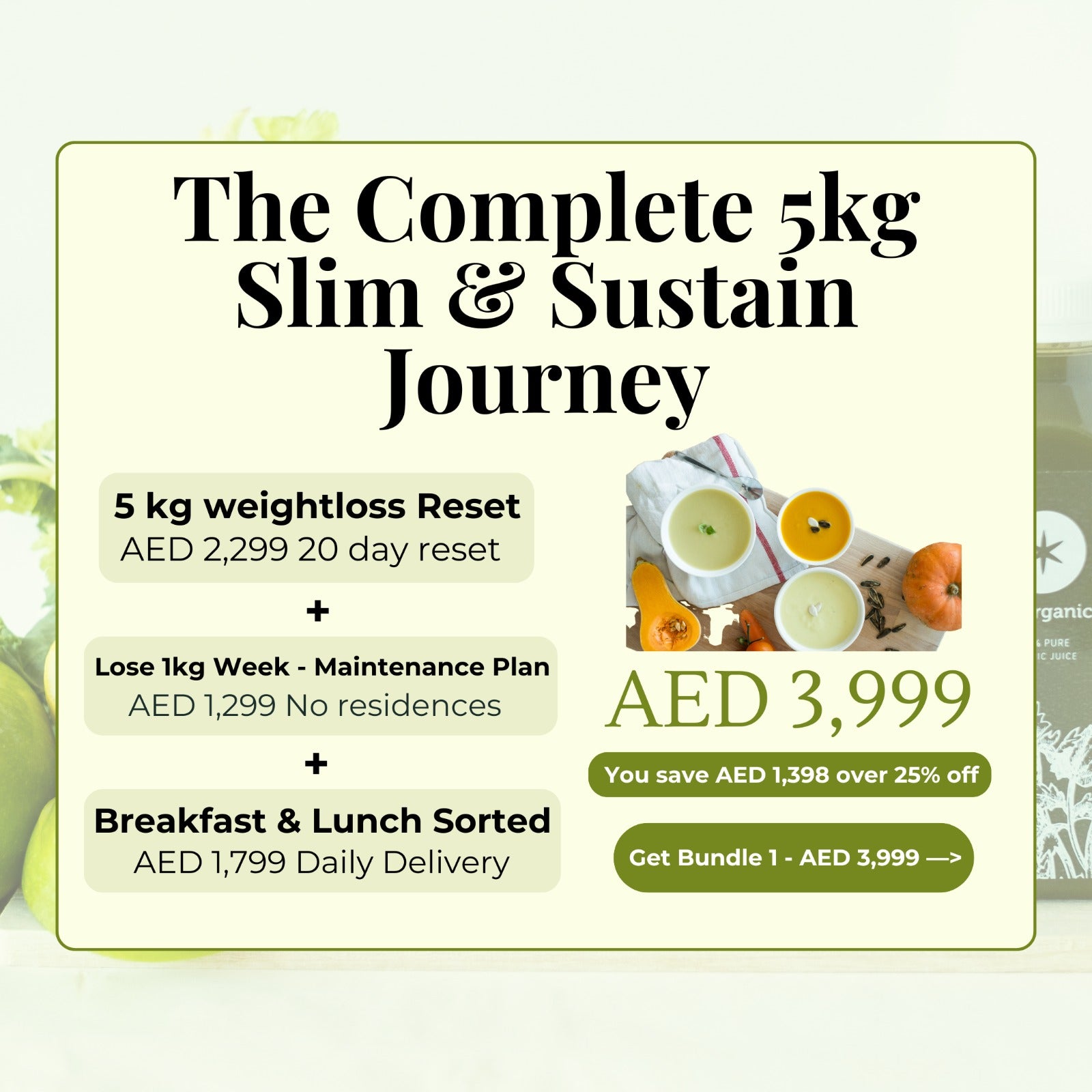 The Complete 5kg Slim & Sustain Journey