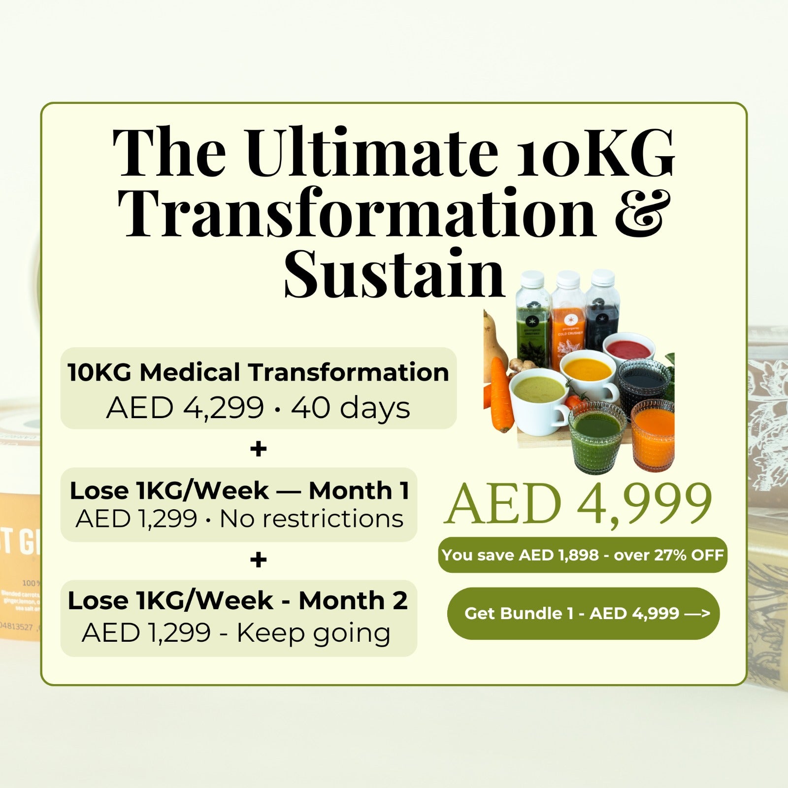 The Ultimate 10KG Transformation & Sustain