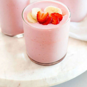 High Protein Strawnana  Smoothie