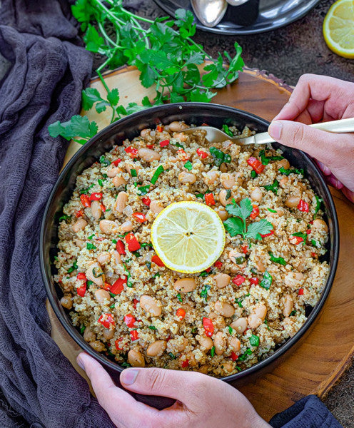 White Eyed Bean Stew Protein Bowl