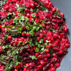 Beetroot And Pearl Barley Risotto