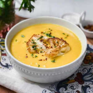 Cauliflower And Turmeric Soup