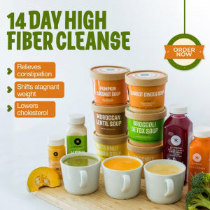 14 Day Fiber Fix Reset. Real Fiber, Cure  Constipation.