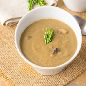 Mushroom Leek And Rosemary Soup