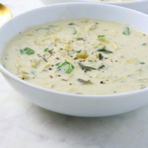 Spinach Artichoke Soup